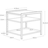 YAMAZAKI Metalna dodatna kuhinjska polica Tower – | shoptok.hr