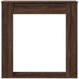  Okvir za kamin boja hrasta 100x20x100 cm od konstruiranog drva | shoptok.hr