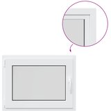  Prozor za podrum RISOR 80 x 70 cm PVC i staklo Bijela | shoptok.hr