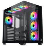 Xigmatek Kucište Aqua V Air Gaming/ATX/Micro ATX/Mini ITX/ARGB/bez napajanja/crna Cene