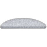  Prostirke za stepenice 20 kom 56x17x3 cm svijetlo sive poluokrugle | Eponuda.com