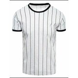 DStreet T-shirt męski w paski jasnoszary RX4927 Cene