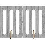 PREKLOPNA ogradica za kućne ljubimce 2 pcs Sivi Sonoma | Eponuda.com