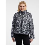 Orsay Women's Grey-Black Patterned Quilted Jacket - Women's | ePonuda.com
