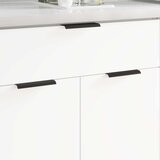 Drška 725 pcs Crna 120 x 39.6 x 17 mm Aluminij | shoptok.hr