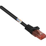 Renkforce RF-5042664 RJ45 omrežni kabel\, Patch kabel CAT 6 U/UTP 0.15 m črna z zaščitnim zapornim zatičem\, brez halogena 1 kos, (20638176) Cene