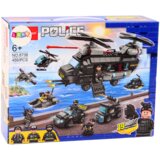 Kockice za sastavljanje helikoptera - Specijalna policija - 456 kom | shoptok.hr