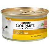 Purina gourmet gold vlažna hrana za mačke piletina 85 g Cene