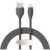 Baseus Jelly kabel USB to Lightning, 2,4A, 1,2m (črn), (20627442) | Shoptok.si