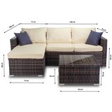  SET STOL I GARNITURA S JASTUCIMA ZA VRT SOFIE FIELDMANN | shoptok.hr