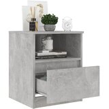  Noćni ormarići 2 kom boja betona 40x40x50 cm konstruirano drvo | shoptok.hr
