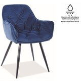 Molarem Home Stolica Cherry-mornarsko plava,baršun matt (vodootoporan) | shoptok.hr