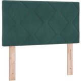 vidaXL Box Spring Krevet s Madracem Tamno Zelena 80x200 cm Baršun | shoptok.hr