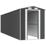  Vrtno spremište antracit 192x689x223 cm pocinčani čelik | shoptok.hr