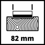 Einhell Akumulatorski ročni skobeljnik Power X-Change TE-PL 18/82 Li-Solo (18 V, brez akumulatorja, 15.000 vrt./min) | Shoptok.si