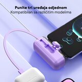 Oxpower power bank prenosiva baterija privezak 5000mAh type c bela | Eponuda.com