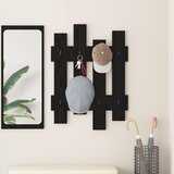  Vješalica za kapute na zidu Zidne Crni hrast 60 x 3 x 82 cm | shoptok.hr