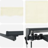  Retraktilna tenda krema 400 × 300 cm Poliester in aluminij, (5000206972) | Shoptok.si