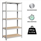Epro Metalna montažna polica Standard, 180x90x30 cm, 875kg, (5x175kg) Cene