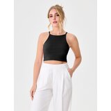 Sinsay Crop top u stilu negližea | shoptok.hr