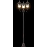  Vrtno svjetlo Bronzana 57 x 49 x 241 cm Aluminij i staklo | shoptok.hr