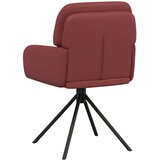  Okretne blagovaonske stolice 6 pcs Umjetna koža Vinska crvena | shoptok.hr
