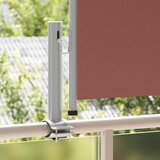  Uvlačiva bočna tenda za terasu 60 x 300 cm smeđa | shoptok.hr
