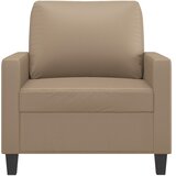 vidaXL Fotelj kapučino 60 cm umetno usnje | Shoptok.si