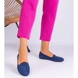 Gemre Navy classic eco-suede ballet flats Valensia | Shoptok.si