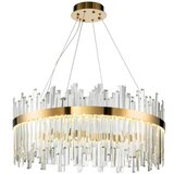 Toolight Kristalna stropna svjetiljka zlatna APP1515-CP60 | shoptok.hr