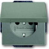 Busch-Jaeger SCHUKO(R) vtični vložek s pokrovom na tečajih Pokrov na tečajih mete 20 EUK-803, (20859511) Cene