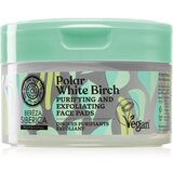 Natura Siberica Polar White Birch blazinice za piling lica za masno i problematično lice 20 kom | shoptok.hr