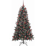 vidaXL Umestno božično drevo med 300 LED Zelena 99 x 99 x 180 cm | Shoptok.si
