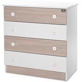 Lorelli DRESSER NEW Dječja Komoda White/Amber New | shoptok.hr
