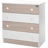 DRESSER NEW Dječja Komoda White/Amber New