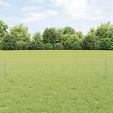  Heksagonalna ograda s stubom 50 x 0,4 m Pocinčani čelik Srebrna | shoptok.hr