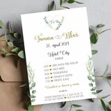  Poročna vabila ZELENJE PORZEL 202 | Shoptok.si