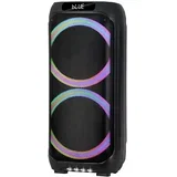 Bluetooth zvučnik sa dva mikrofona -1312 (DSP), 80W, 2x12", Crni
