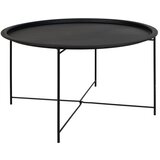 House Nordic Crni metalni okrugli stolić za kavu ø 75 cm Bastia – Cijene