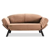 Atelier Del Sofa Dvosed na razvlačenje Genzo, 177x87x75 cm, Svijetlobraon | Eponuda.ba