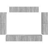 4 TV omarica 4 pcs Siva Sonoma - - Siva - 91.75 - 98 x 31 x 29,5 cm - 2025-vidaXL-Uvoz_2 | Shoptok.si