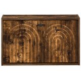  Ormar za cipele na zidu ALKMAAR 71 x 17 x 43 cm Dimljeni hrast - Dimljeni hrast | shoptok.hr