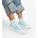 Gemre Blue high fabric sneakers Raissa | Shoptok.si