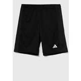 Adidas Otroške kratke hlače J TR-ES SH črna barva, IV9578