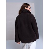 Sinsay Sherpa jakna sa stajaćim ovratnikom i patentnim zatvaračem | shoptok.hr