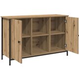 TV ormarić Crni Hrast 101x35x65 cm Enginjerwood i Čelik | shoptok.hr