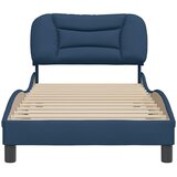 Okvir za krevet bez madraca Hvar plava 90x190cm od tkanine | shoptok.hr