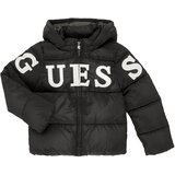 Guess Puhovke HOODED PADDED LS PUFFER W/ZIP Črna | Shoptok.si