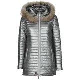 BRIDGET METAL (raccoon fur) Srebrna