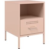  Noćni ormarići 2 kom ružičasti 36 x 39 x 50,5 cm čelični | Eponuda.com